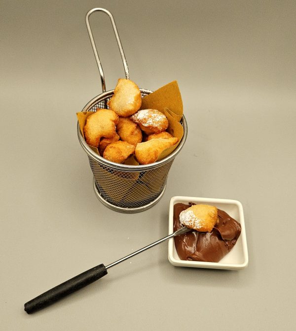 Coccoli con la nutella